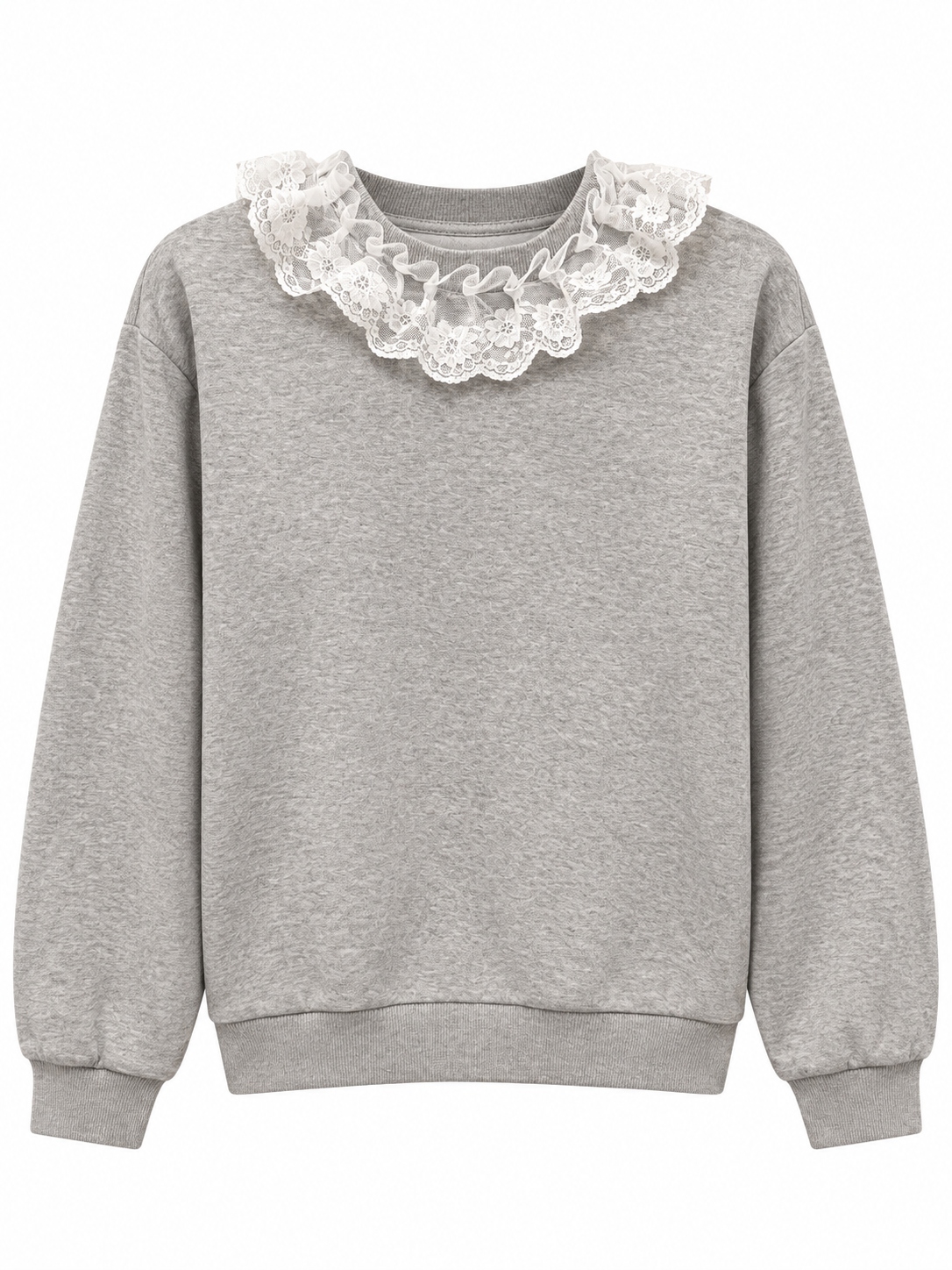 LACE SWEATSHIRT ☁️