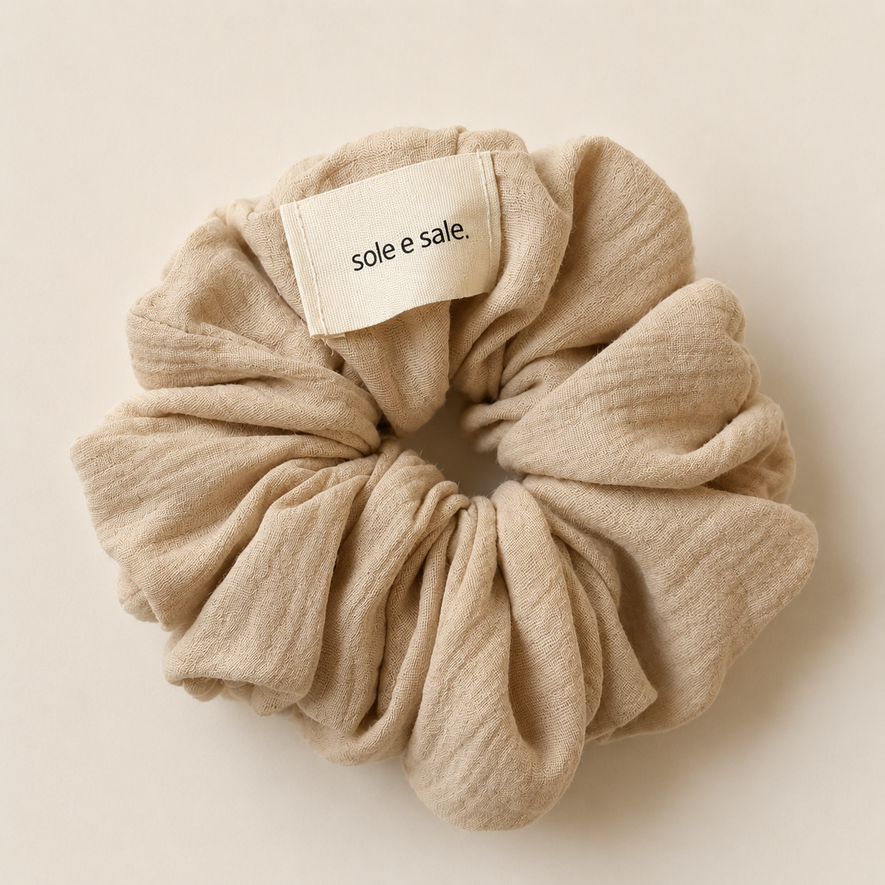 SCRUNCHIE sole -  SAND